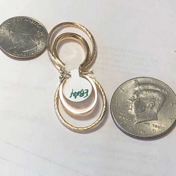 14 kt yellow gold 10 “ ankle bracelet - Picture 5 of 13